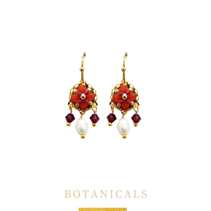 Fleurette chandelier with pearl