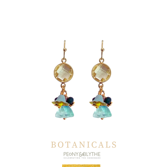 Lotus Pod and Flower Trumpet Drop