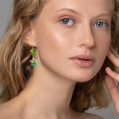 Lotus Pod and Flower Trumpet Drop