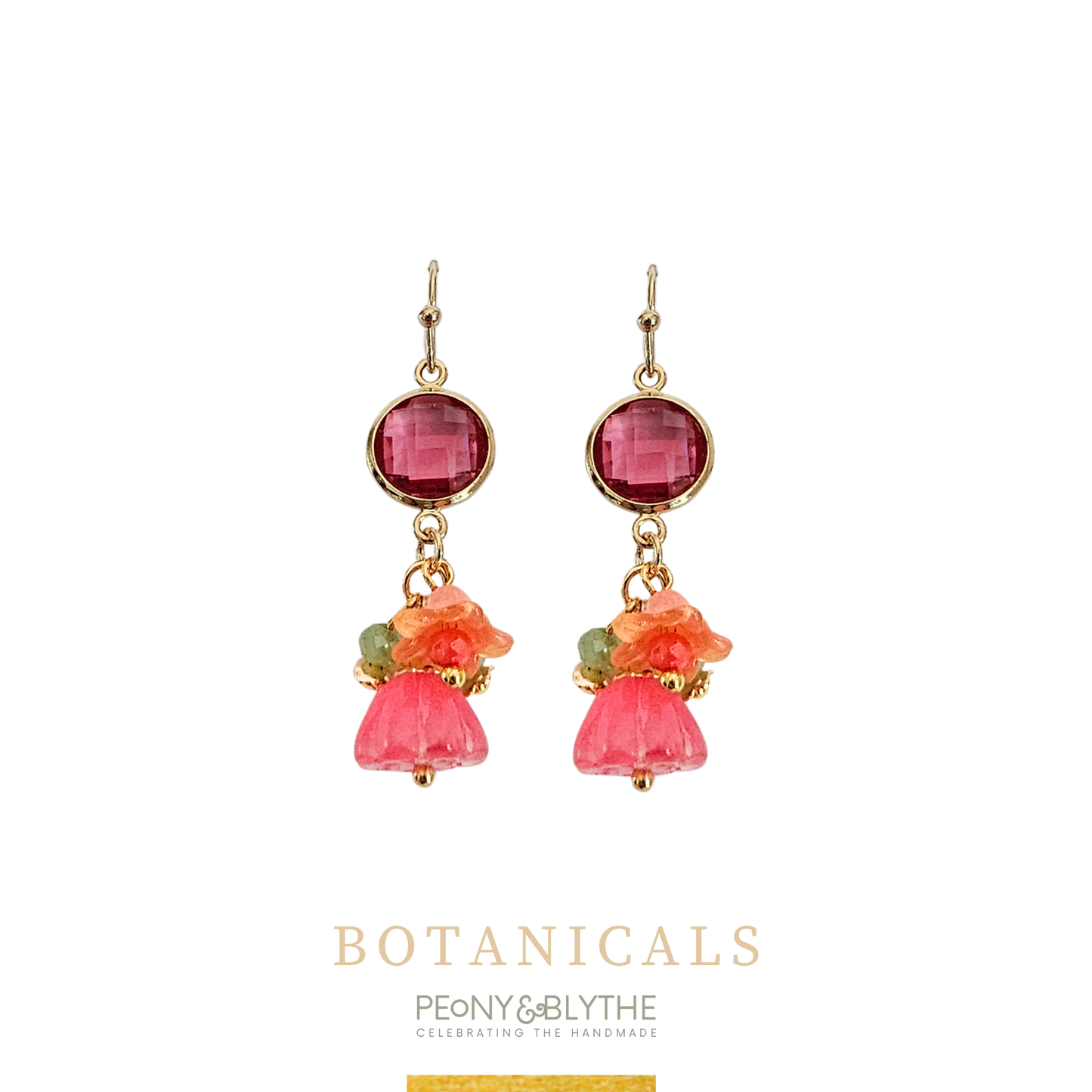 Lotus Pod and Flower Trumpet Drop