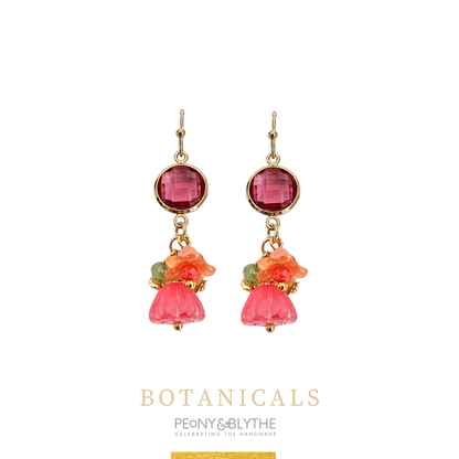 Lotus Pod and Flower Trumpet Drop